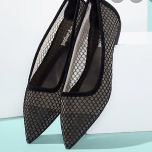 Jeffrey Campbell Meranda Mesh Flat size 8